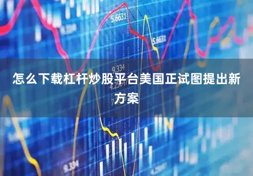 怎么下载杠杆炒股平台美国正试图提出新方案